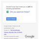 Opening the email on mobile, you wouldn’t see the email address it was sent from, just the ‘name’ of the sender. In the actual test, we didn’t use Donald Trump as a sender.